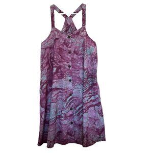 Ocean Coast Realtree Pink Bib Overall Fishing Dress M Button Up Camo Lightweight